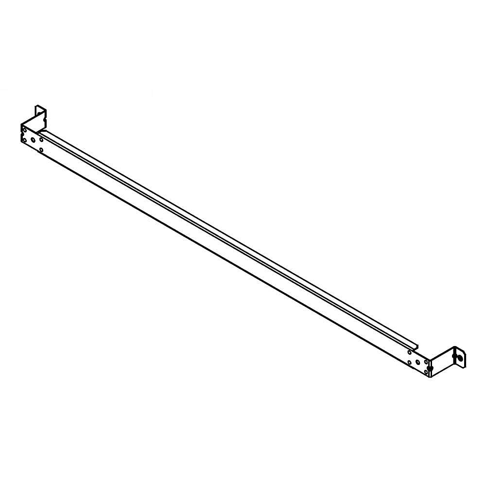 Kenmore Part #w10541911, Glass Bracket | 27.13 x 1.25 x 1.63