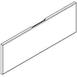 Range Broil Drawer Outer Panel (black) W10541953