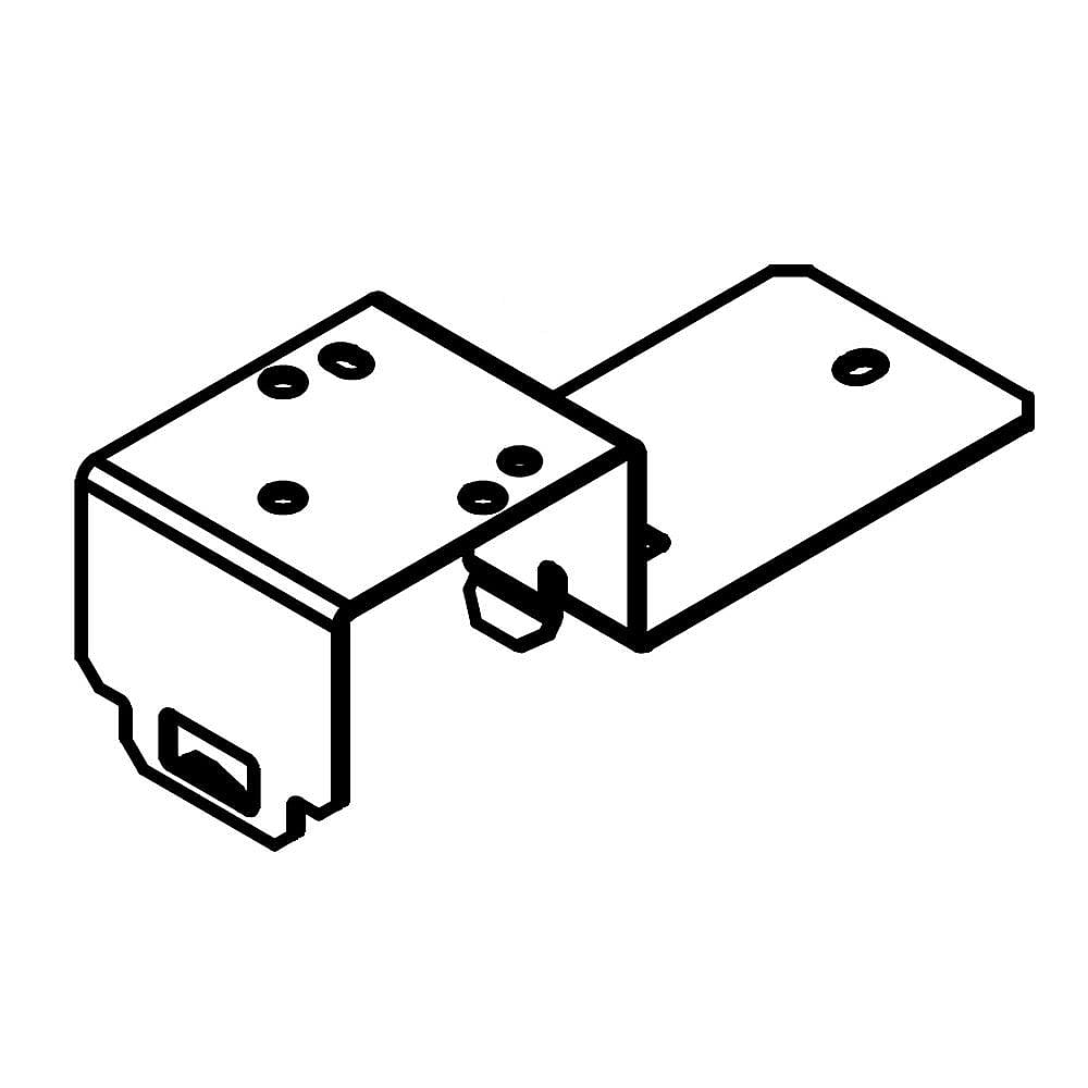 Part #w10545802, Dual Burner Bracket / 5.12 x 1.93 x 1.75