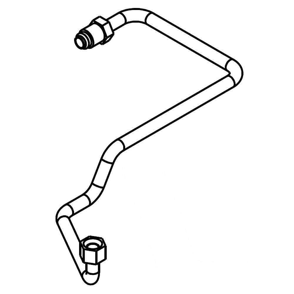 Part #w10545844, Tube Assembly / 12.00 x 4.75 x 1.40