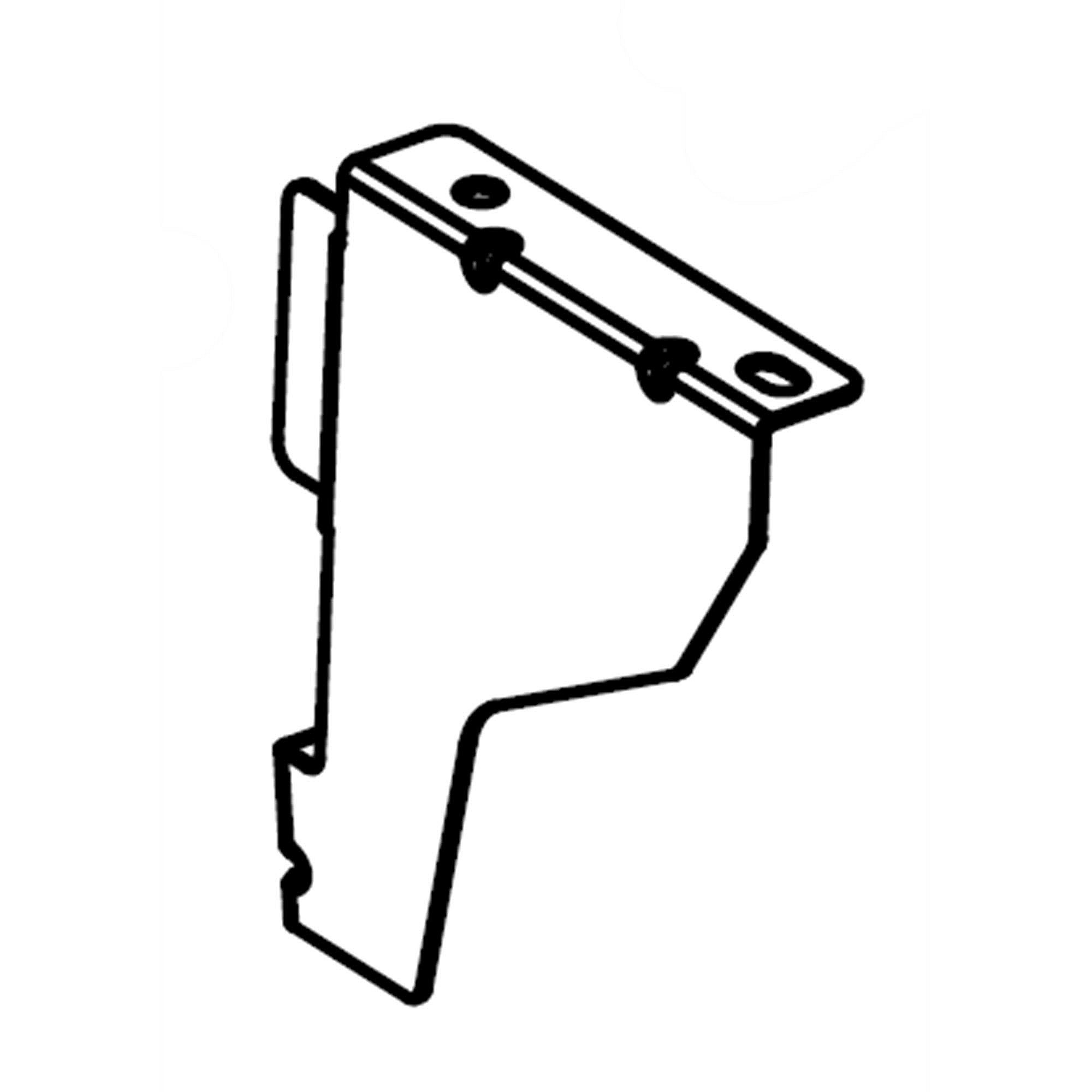 Kenmore Part #w10547960, Bracket-Wp, c | 3.50 x 3.75 x 0.63