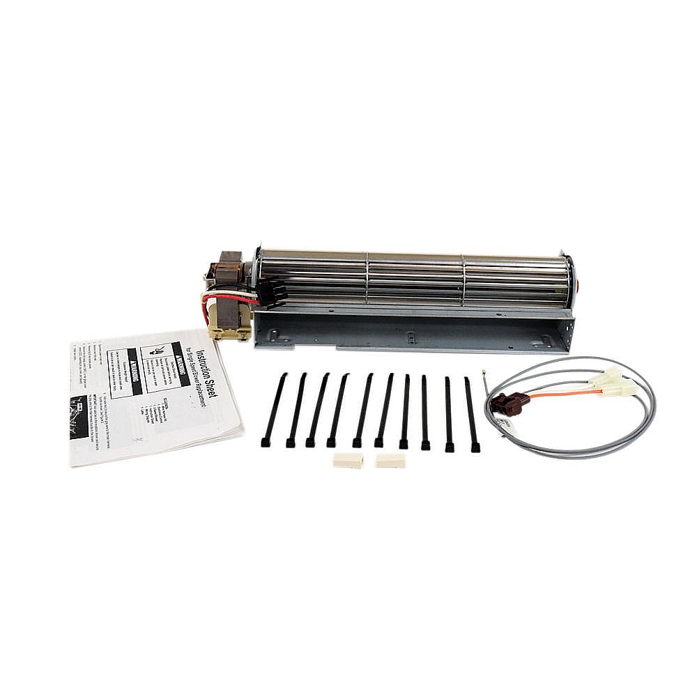 Part #w10550509, Wall Oven Cooling Fan Assembly / 15.00 x 4.79 x 23.45