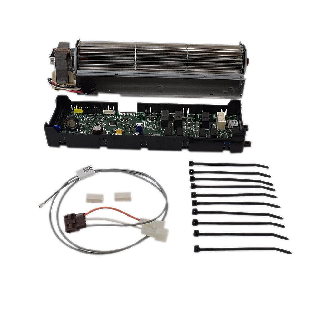 Part #w10550510, Wall Oven Cooling Fan Assembly / 14.17 x 4.79 x 23.45