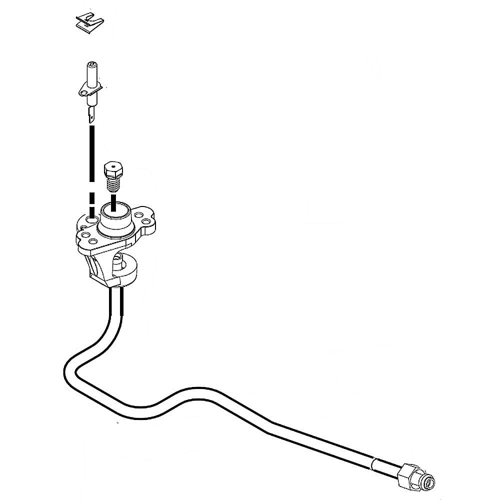 Photo of Whirlpool Part #w10552129, Orifice Assembly | 13.50 x 10.00 x 1.90 from Repair Parts Direct