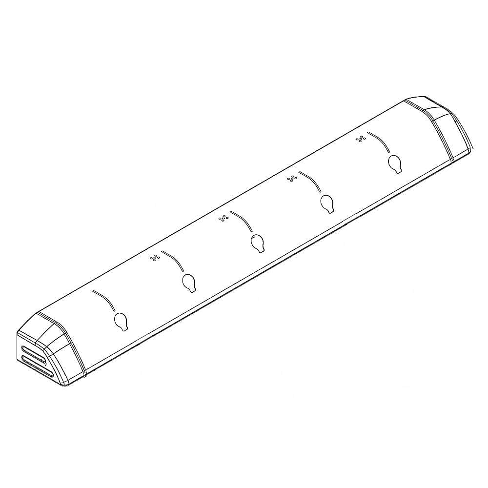 Part #w10554311, Manifold Panel / 29.75 x 3.50 x 2.00
