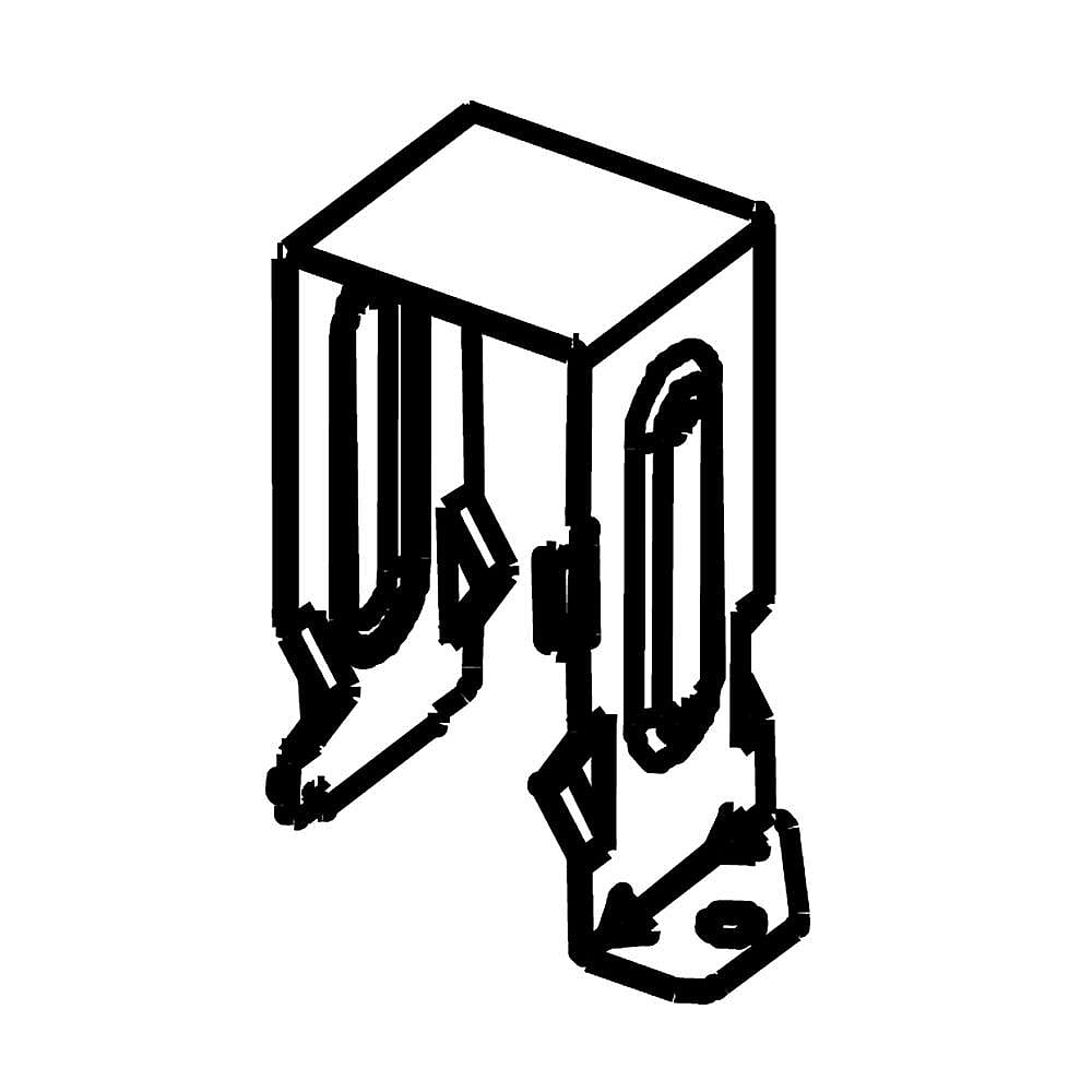 Part #w10556823, Capacitor Bracket / 5.25 x 0.75 x 1.25
