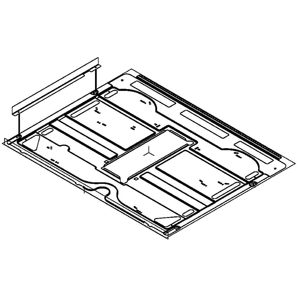 Kenmore Elite Part #w10561812, Pan, Radiant | 22.75 x 29.50 x 0.25