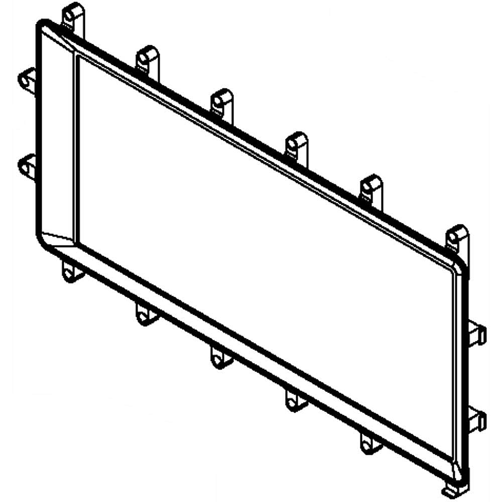 Part #w10562560, Door Baffle / 24.50 x 14.50 x 1.00