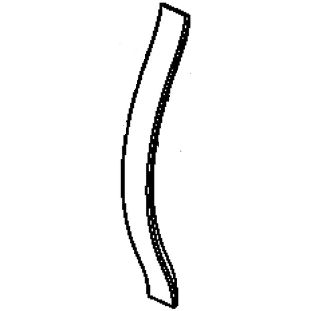 Part #w10565242, Door Handle / 14.15 x 3.00 x 2.25