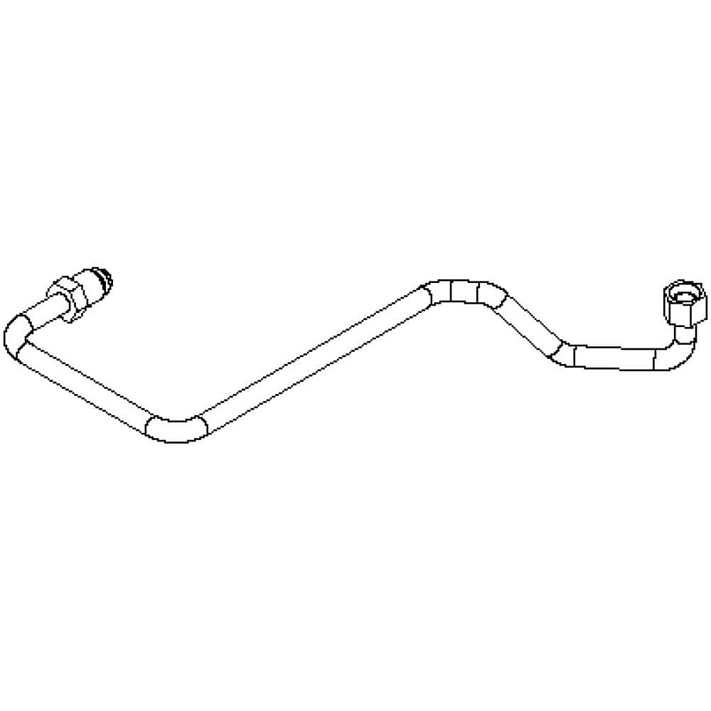 KitchenAid Part #w10566305, Cooktop Tube | 7.00 x 5.00 x 1.35