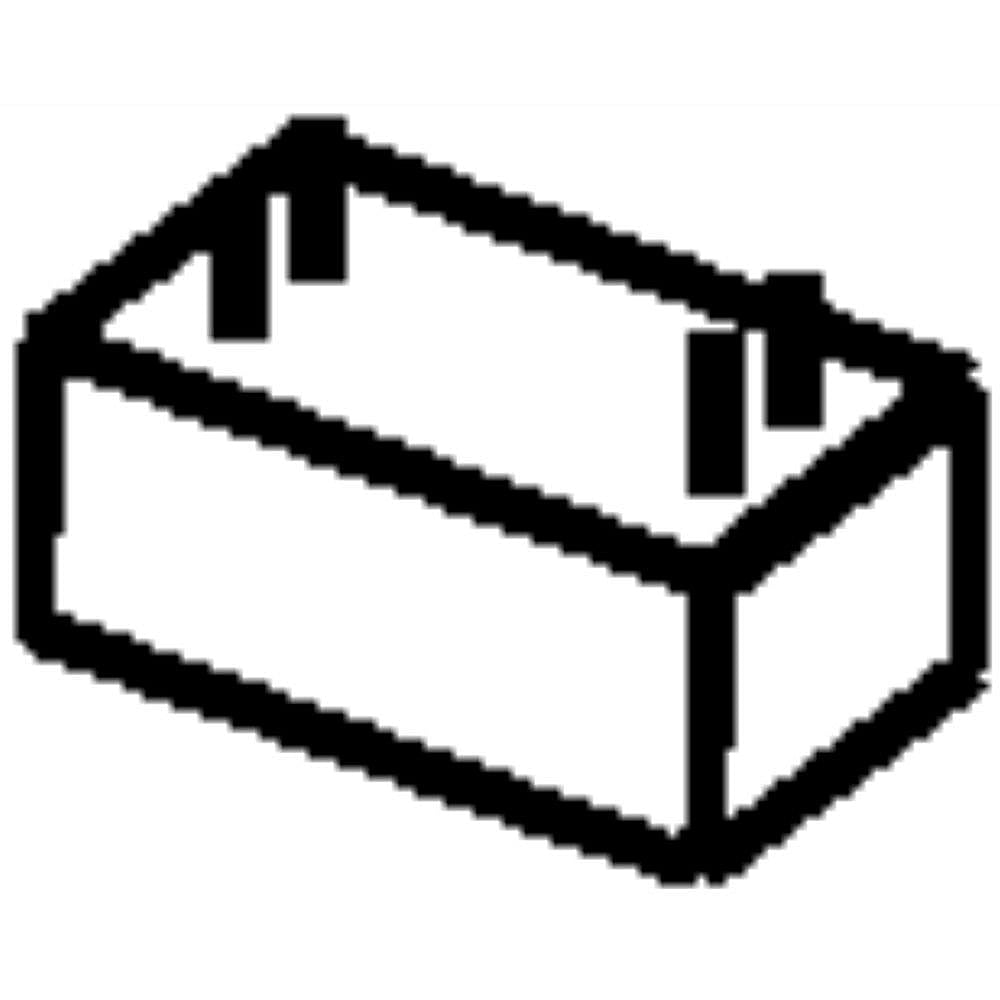 Part #w10568805, Microwave Resistor / 2.50 x 1.62 x 1.15