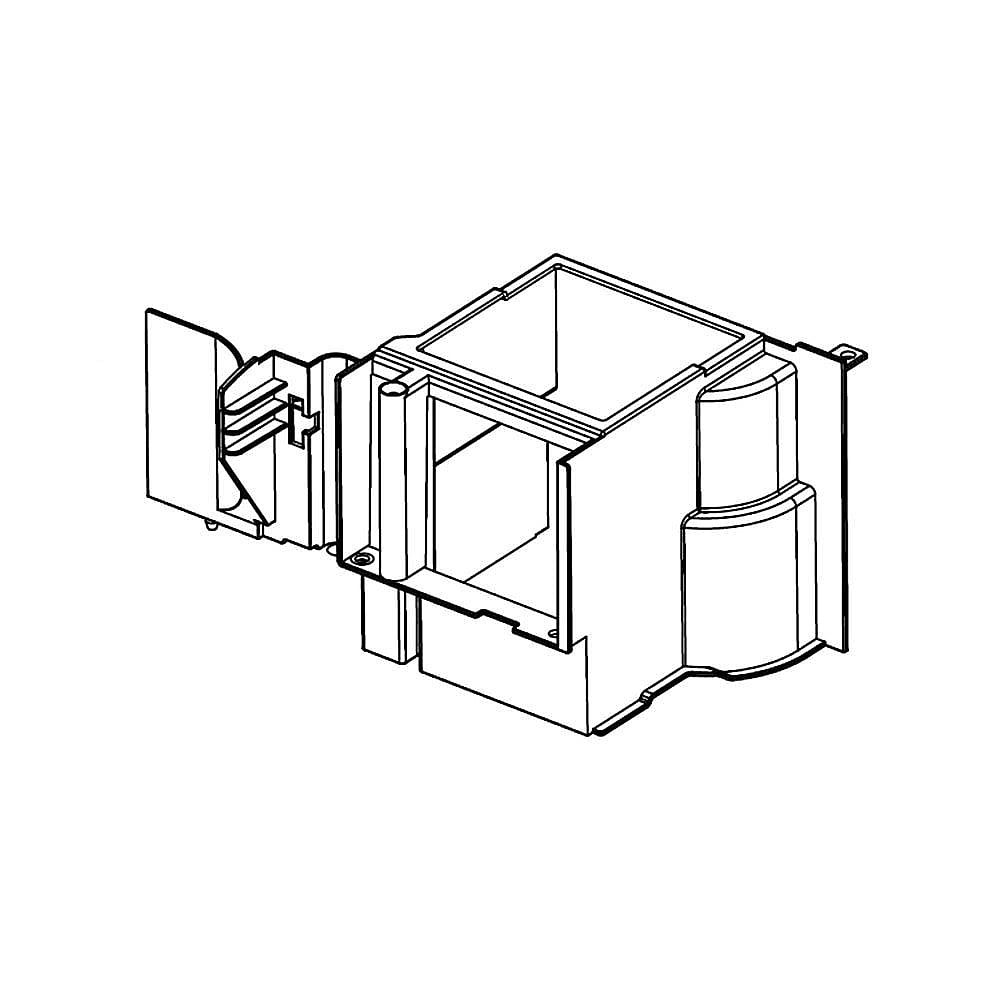 KitchenAid Part #w10570208, Air Guide | 8.50 x 4.50 x 5.00