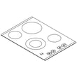 Cooktop Main Top Assembly for Maytag MEC7430BS01 - Part W10570701