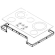Cooktop Main Top Assembly (black) for Maytag MEC9536BB03 - Part W10570704