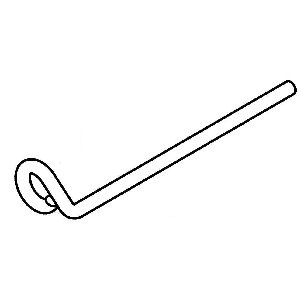 Kenmore Part #w10575393, Guard | 2.00 x 0.50 x 0.25
