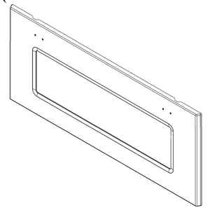 Wall Oven Microwave Door Outer Panel (stainless) W10577914