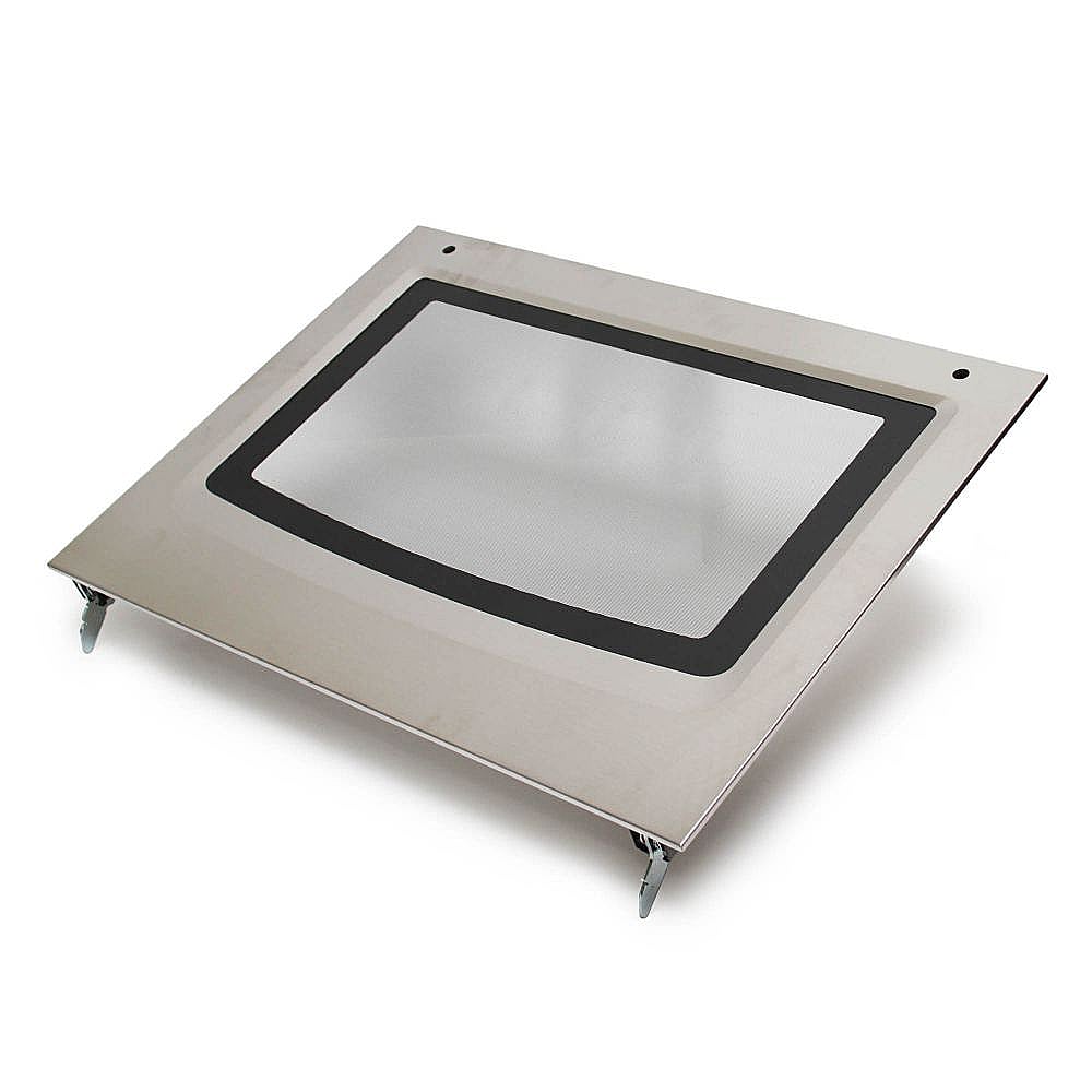 Photo of Wall Oven Door Outer Panel Assembly (Stainless) from Repair Parts Direct