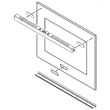 Wall Oven Door Outer Panel Assembly (black) for KitchenAid KEBS109BWH01 - Part W10582012
