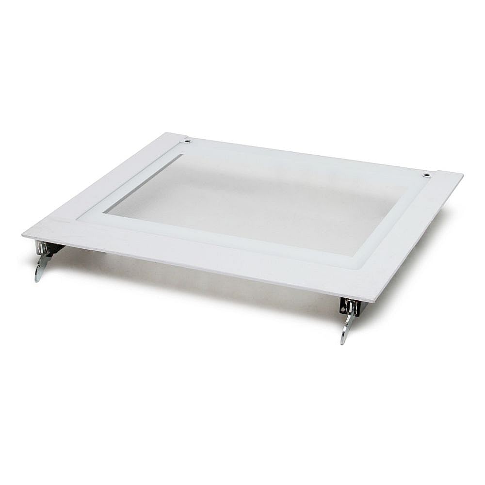 Photo of Range Oven Door Outer Panel Assembly (White) from Repair Parts Direct