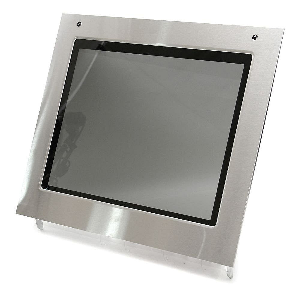 Photo of Wall Oven Door Outer Panel Assembly (Stainless) from Repair Parts Direct