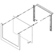 Wall Oven Door Outer Panel Assembly (black) W10585726