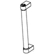 Microwave Door Handle (stainless) for KitchenAid KMHC319EBS2 - Part W10604264
