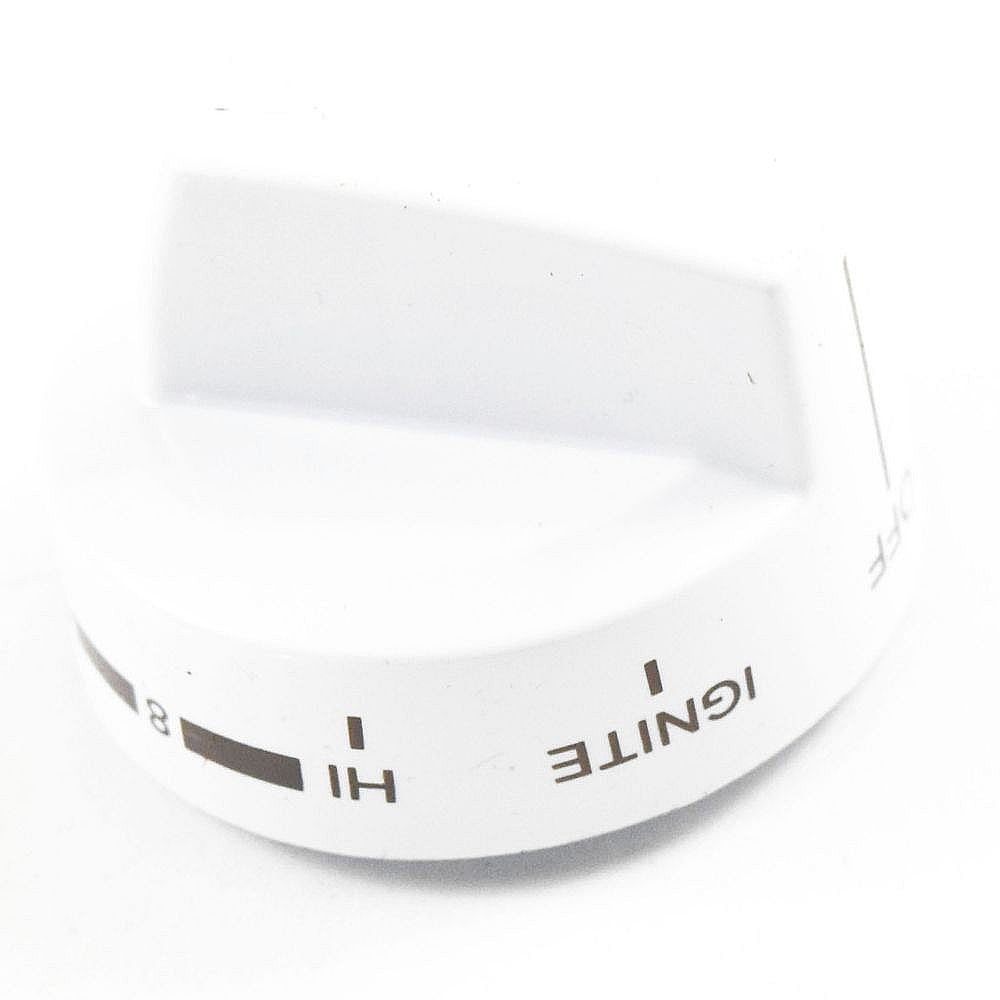 Part #wpw10614597, Range Surface Burner Knob | 2.25 x 2.25 x 1.50