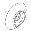 Spacer for KitchenAid KODE507EBL04 - Part W10618105