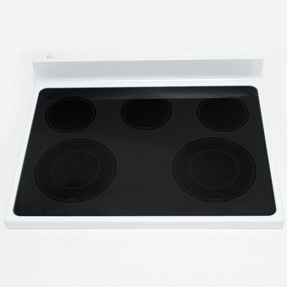 Part #w10628295, Range Main Top (White) / 34.50 x 30.00 x 8.75