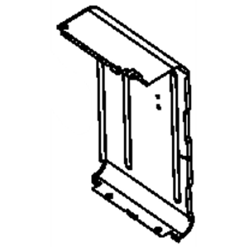 Part #w10631697, Deflector Arm / 10.25 x 5.75 x 2.88
