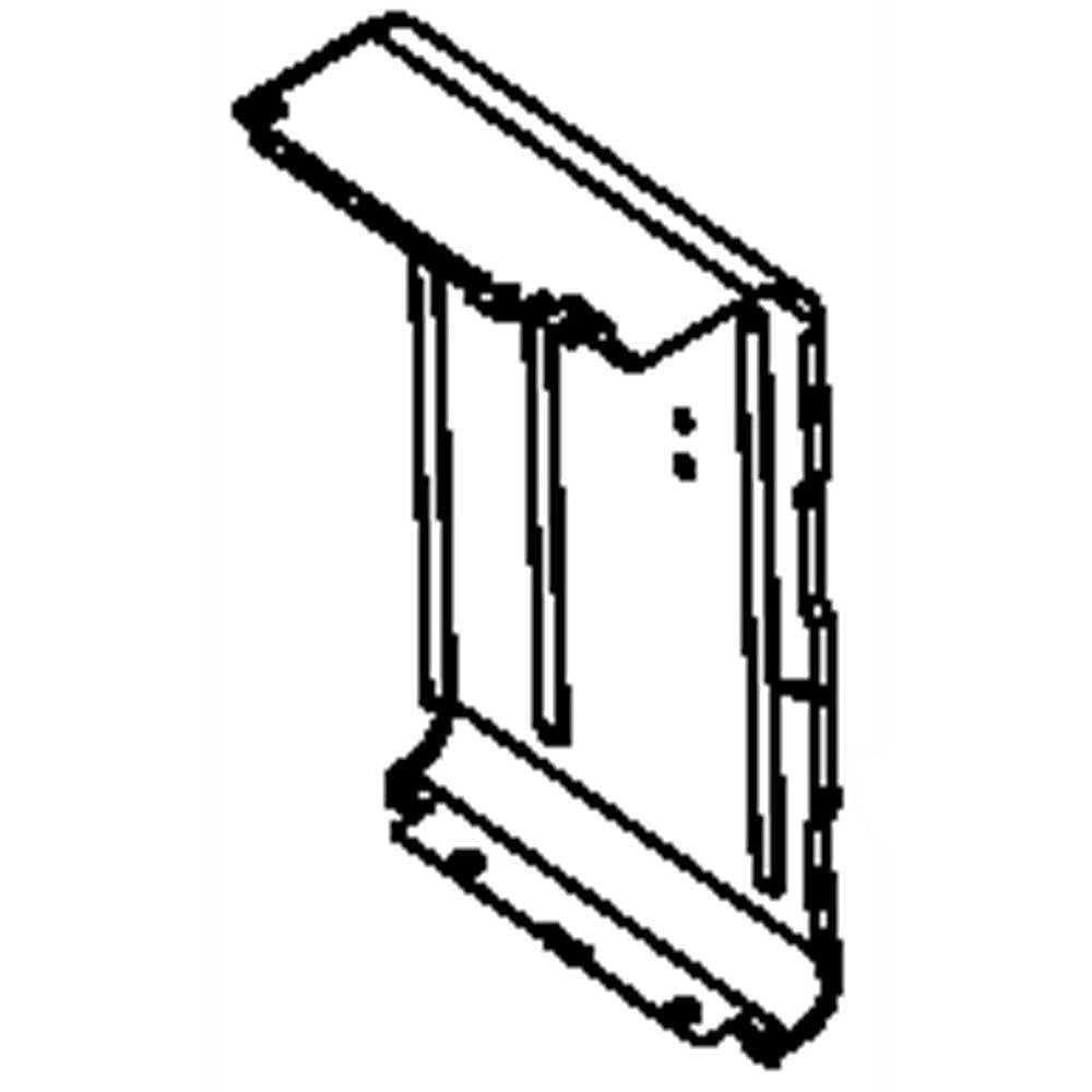 Part #w10631698, Deflector Arm / 10.62 x 5.75 x 2.88