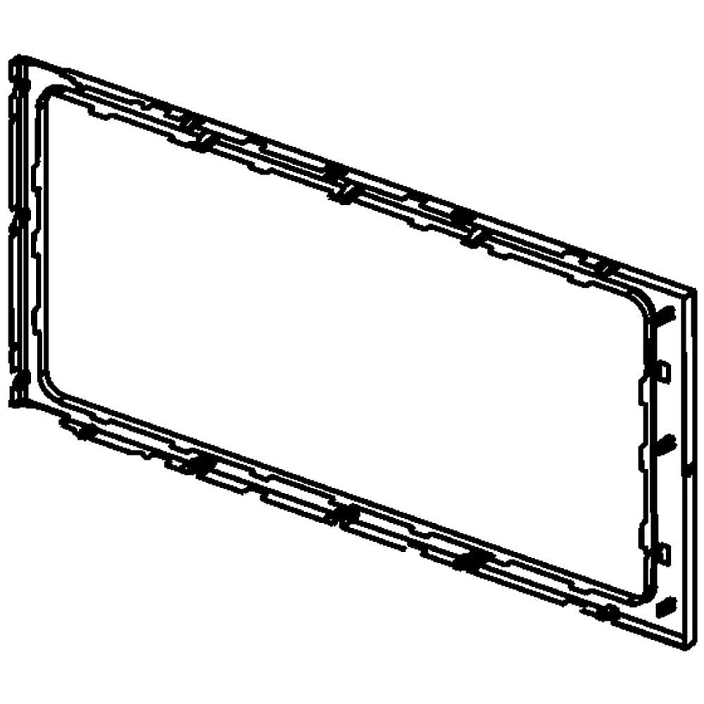 Part #w10640812, Microwave Door Choke Cover / 0.11 x 0.11 x 0.11