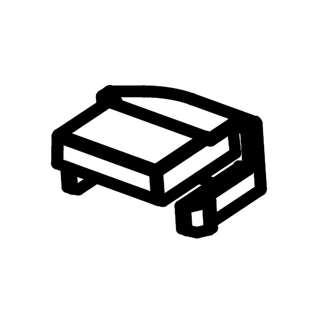 Part #w10643448, Clip / 0.75 x 0.62 x 0.38