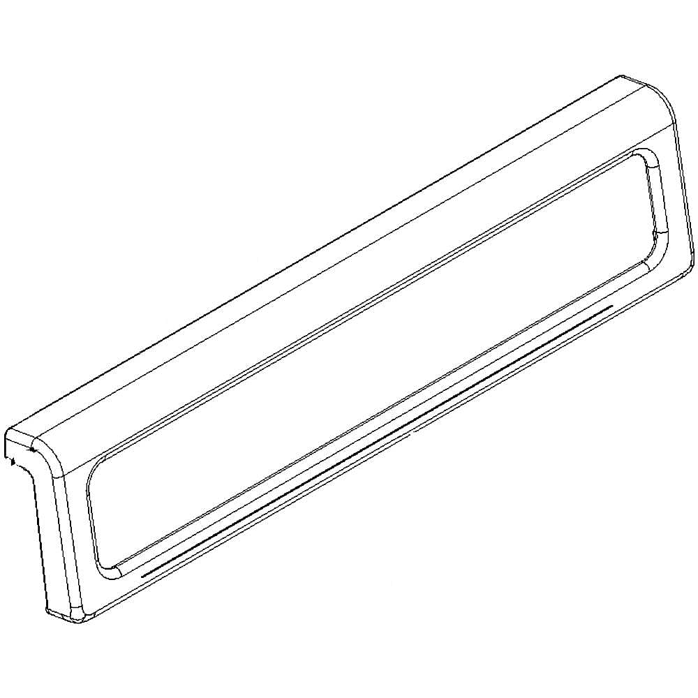 KitchenAid Part #w10645847, Console Panel | 30.00 x 7.50 x 3.10