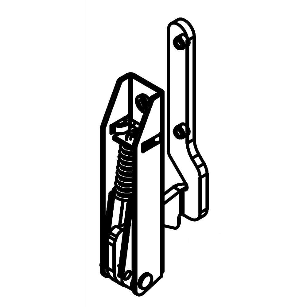 Part #w10647966, Broiler Door / 5.00 x 1.93 x 0.75