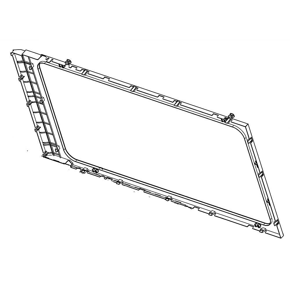 Part #w10648086, Microwave Door Choke Cover / 30.50 x 17.50 x 1.50