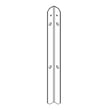 Bracket - Si for Ikea IES900DS00 - Part W10651056