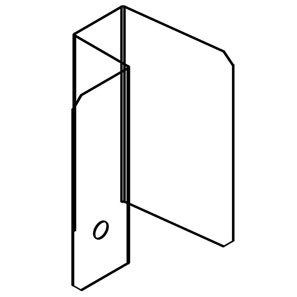 Part #w10655446, Corner Shield / 2.50 x 1.75 x 1.50
