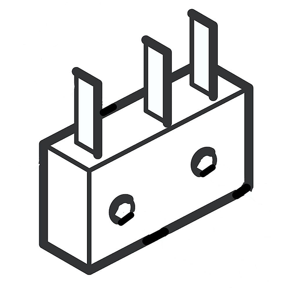 Jenn-Air Part #w10661080, Switch | 0.63 x 0.75 x 0.25