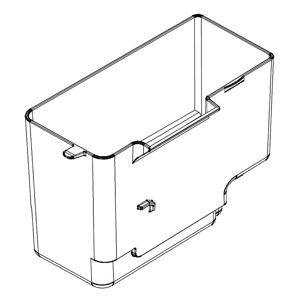 Part #w10661115, Tray / 6.75 x 3.25 x 4.50