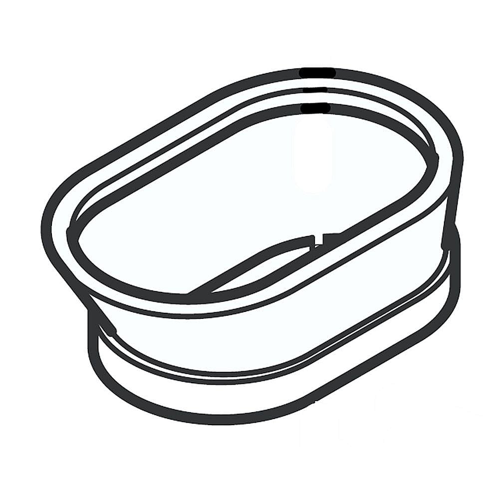 Part #w10661727, Jenn-Air Gasket / 2.12 x 1.38 x 0.94