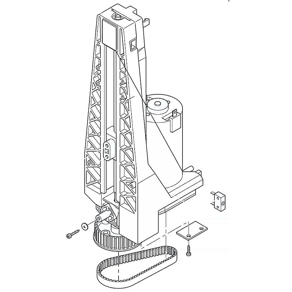 Coffee Maker Diverter Assembly W10661798 parts | Sears PartsDirect 