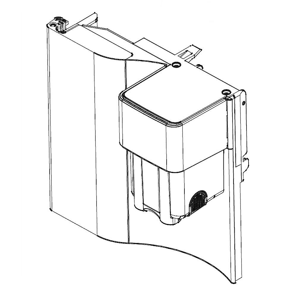 Part #w10661799, Jenn-Air Door / 8.00 x 7.50 x 4.50