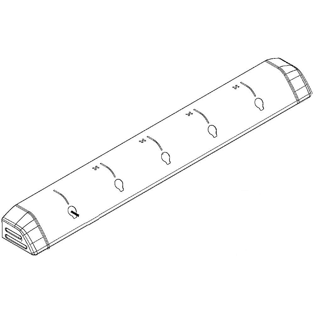 Part #w10664101, Manifold Panel / 30.00 x 4.25 x 1.75