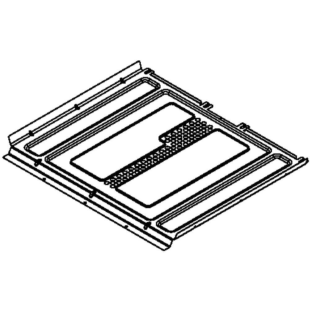 Part #w10670197, Range Oven Bottom Panel / 12.00 x 18.75 x 1.38