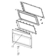 Microwave Door Assembly (stainless) for Maytag MMV6190DS3 - Part W10672193