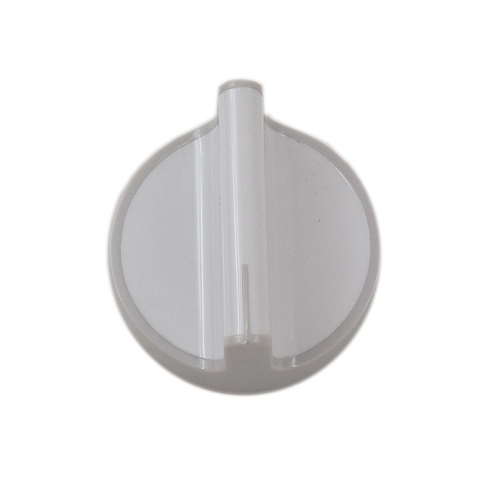 Part #w10676217, Range Surface Element Knob (White) / 2.00 x 2.00 x 1.50