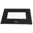 Range Oven Door Outer Panel Assembly, Lower (black) W10677242