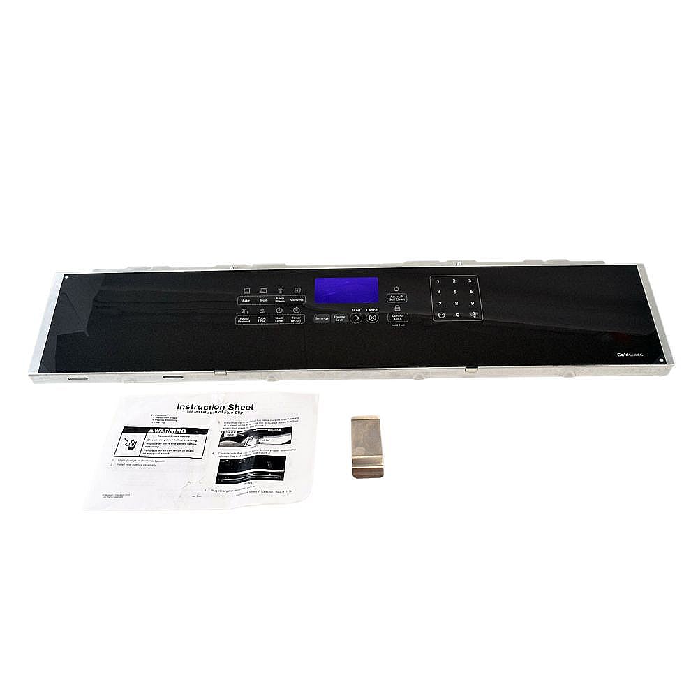 Range Oven Control Overlay Kit (Black)