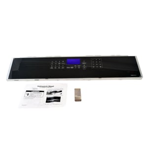 Range Oven Control Overlay Kit (black) W10678665